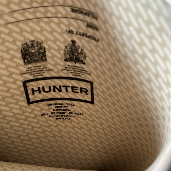 Free People x Hunter Wellies Tall Rain Boots - Picture 10 of 11